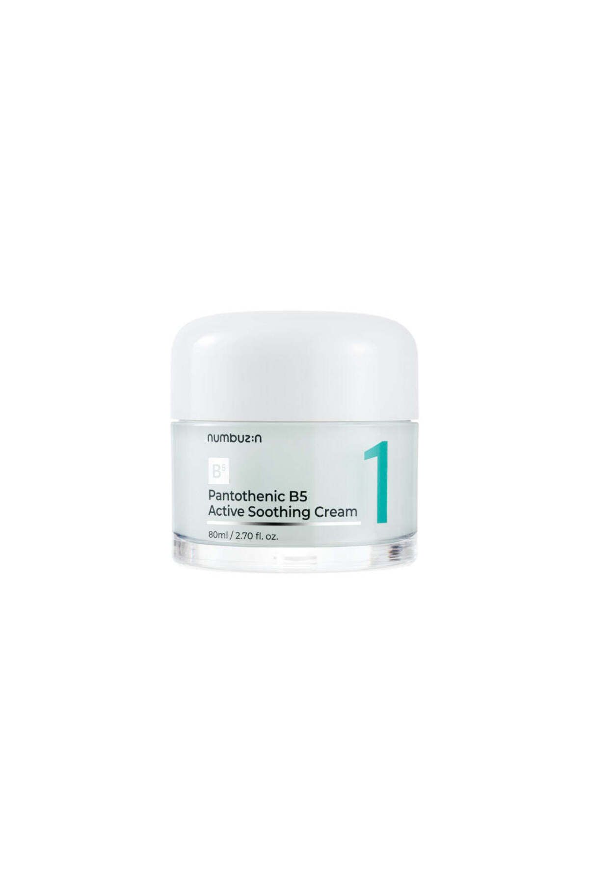 Numbuzin-Numbuzin No.1 Pantothenic B5 Active Soothing Cream 80Ml 1