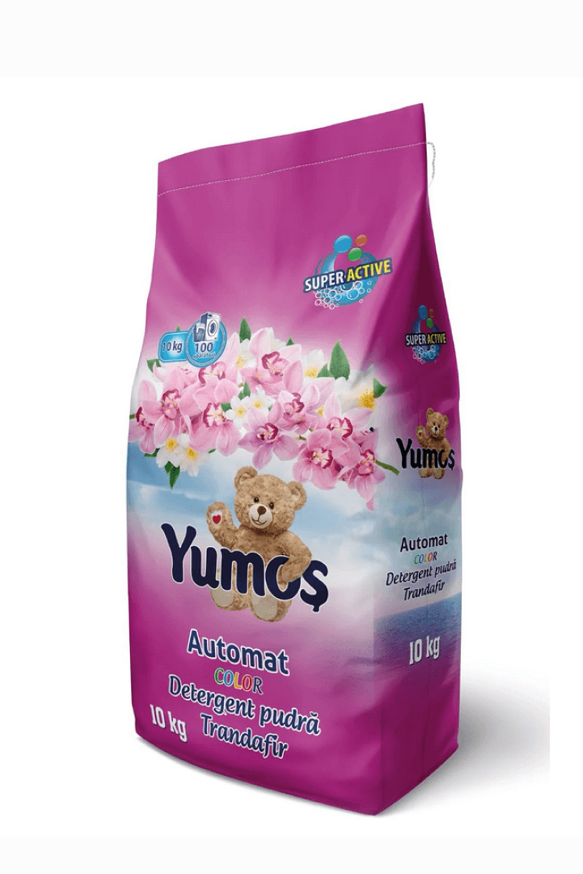 Yumoş Detergent pudră color pentru mașină automată Yumos 10 kg