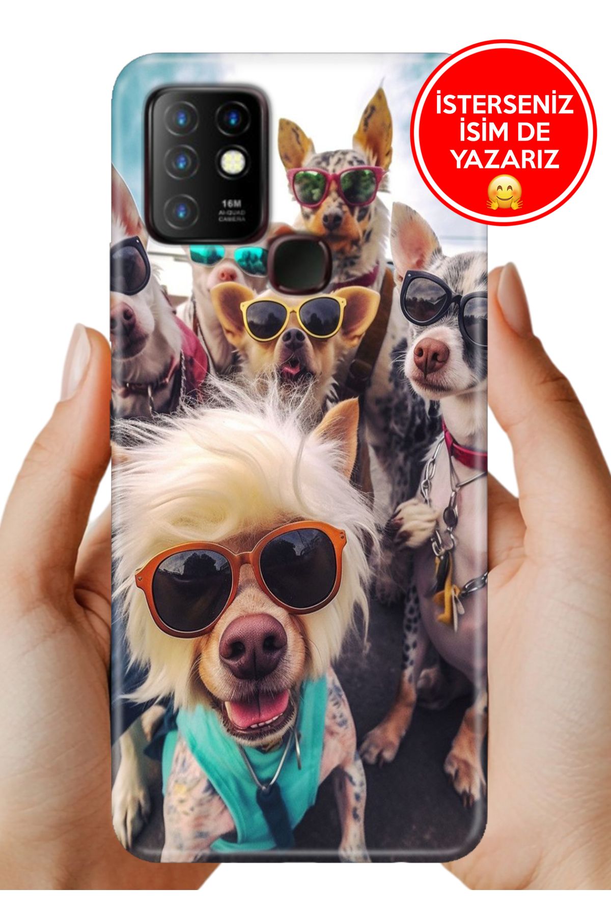 Cekuonline İnfinix Hot 10 Kılıf Baskılı Life Style Kapak Silikon Motorcu Patiler