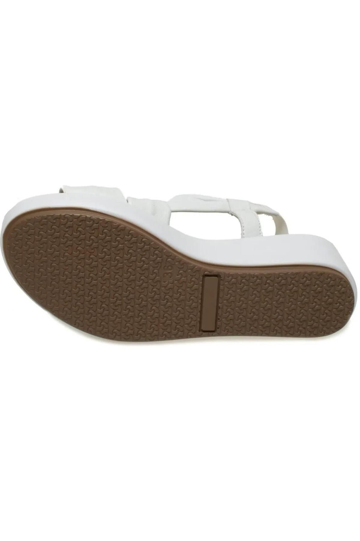 Muya-Sandale de damă anatomice din piele albă A 8031950 5