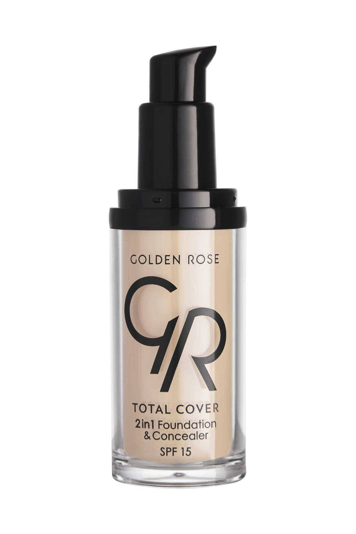 فونداسیون و کانسیلر 2 در 1 - مجموع 2 در 1 فونداسیون و کانسیلر No:1 8691190963613 Golden Rose