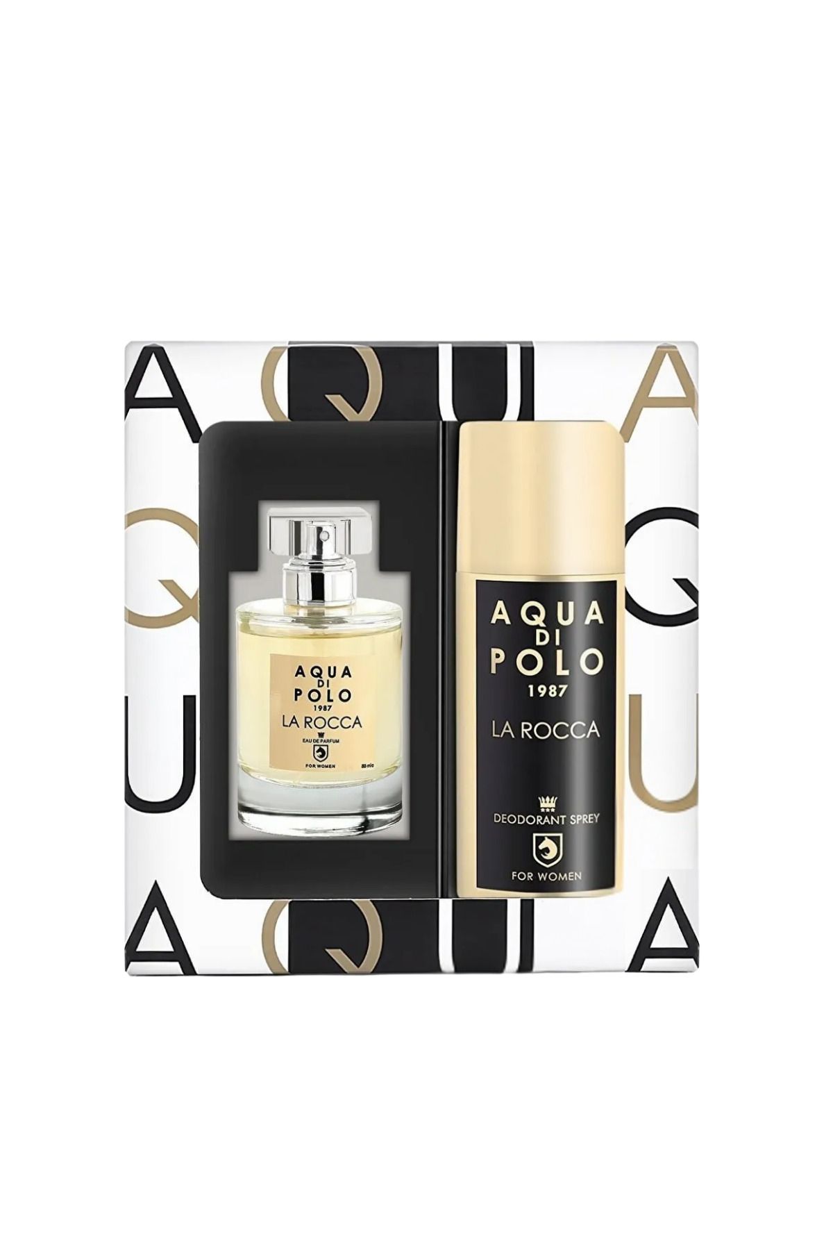 ست عطر-دئودورانت زنانه La Rocca Aqua Di Polo 1987
