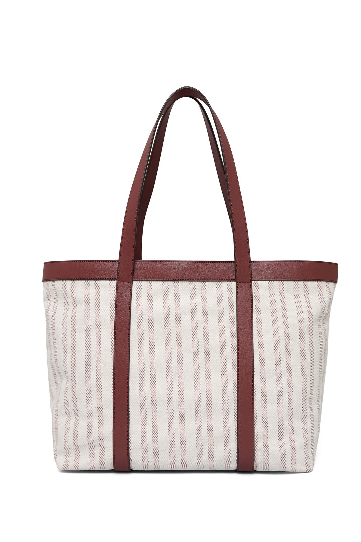 Fossil-Tile damska torba na ramię i do ręki z płótna w paski 05FO25Y5051 3