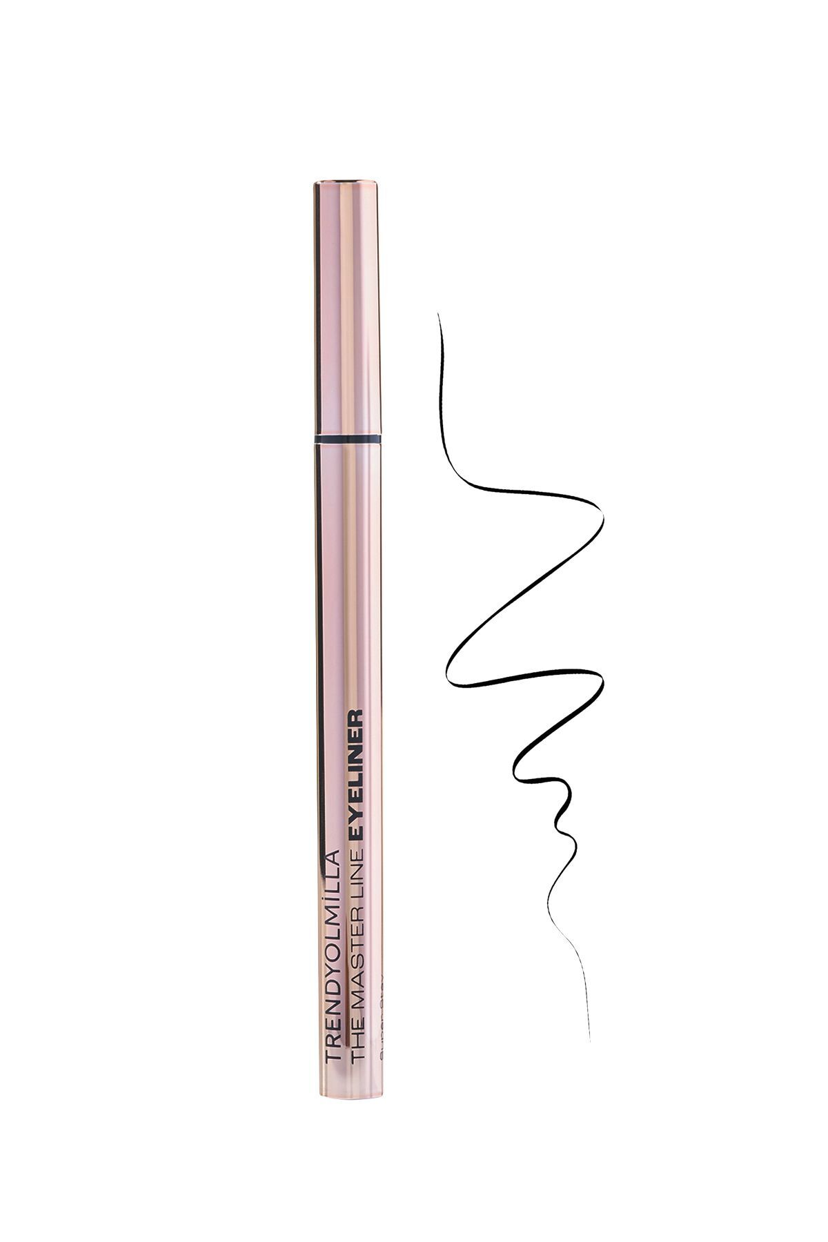 Trendyolmilla Beauty-Extra schwarzer, langlebiger Eyeliner TKZSS25EY00001 3