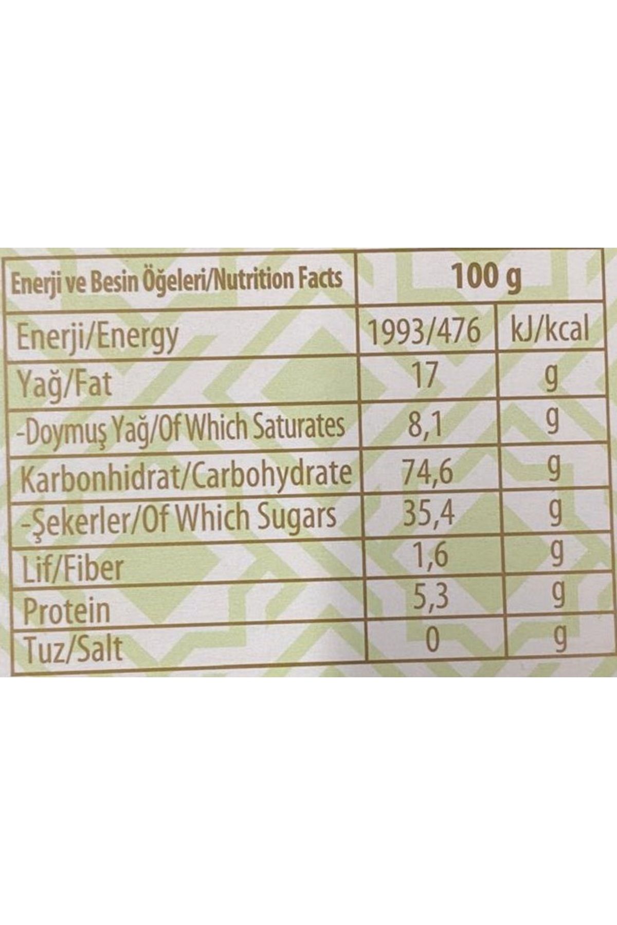 Elvan-Pulled Halva with Pistachio 120 Gr. (1 Pack) 4
