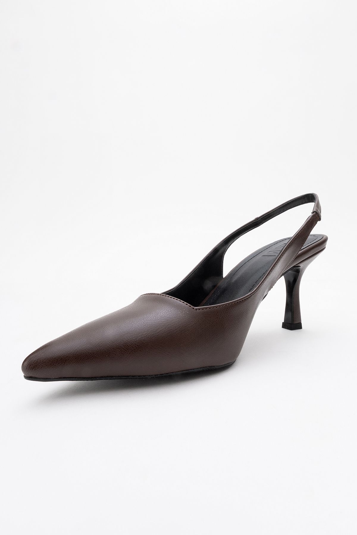استیلتو چند رنگ زنانه Flem Coffee Skin بینی خود را پشت کفش های پاشنه بلند نشان داد luvishoes