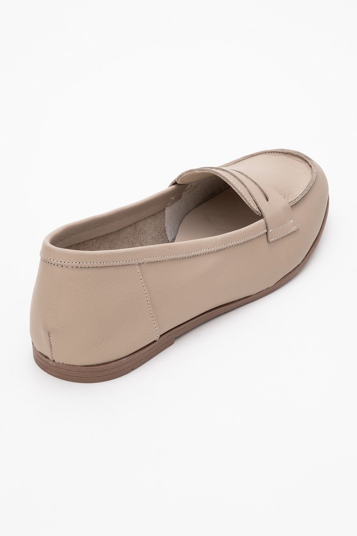 لوفر چند رنگ زنانه F02 Biskuvi Skin Babet اورجینال luvishoes