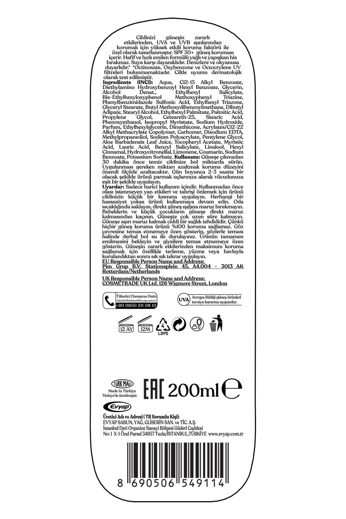 ضد آفتاب صورت   Arko | TYCAXEYC6N171948976878732 اورجینال - تصویر 4