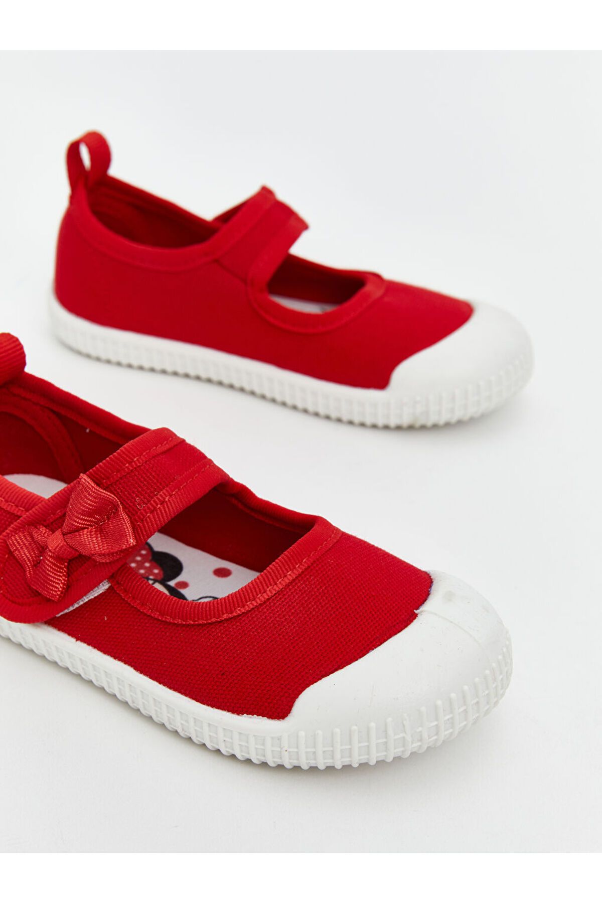LC Waikiki-Μπαλαρίνες LCW STEPS Red Minnie Mouse για κοριτσάκια 3
