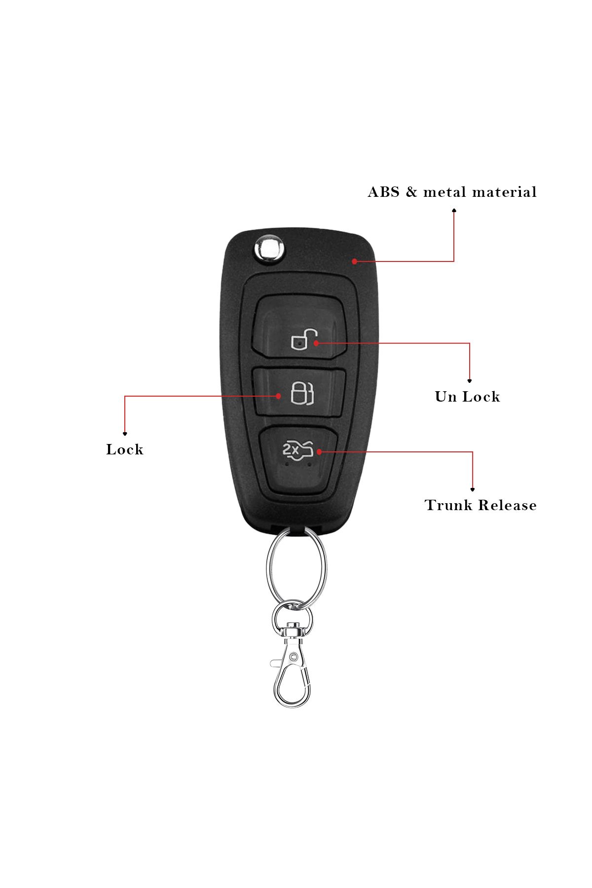 3XR-Car Keyless Entry – Lock/Unlock, Trunk Release, Window Closer, Universal, Light Flash, Car Search 3