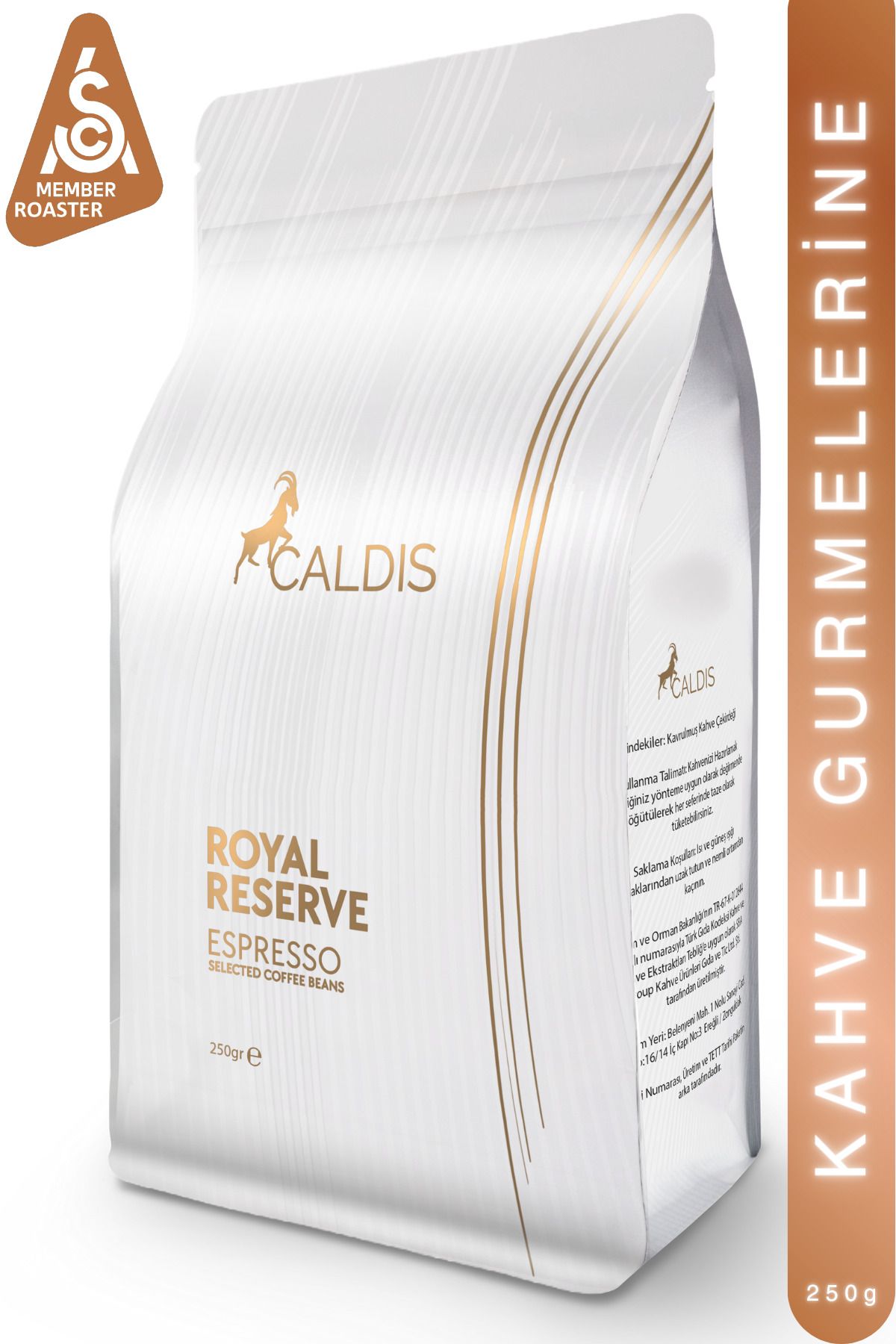 Caldis-®   Elegand ™   Package of 3 250 g Espresso Core Coffee 4