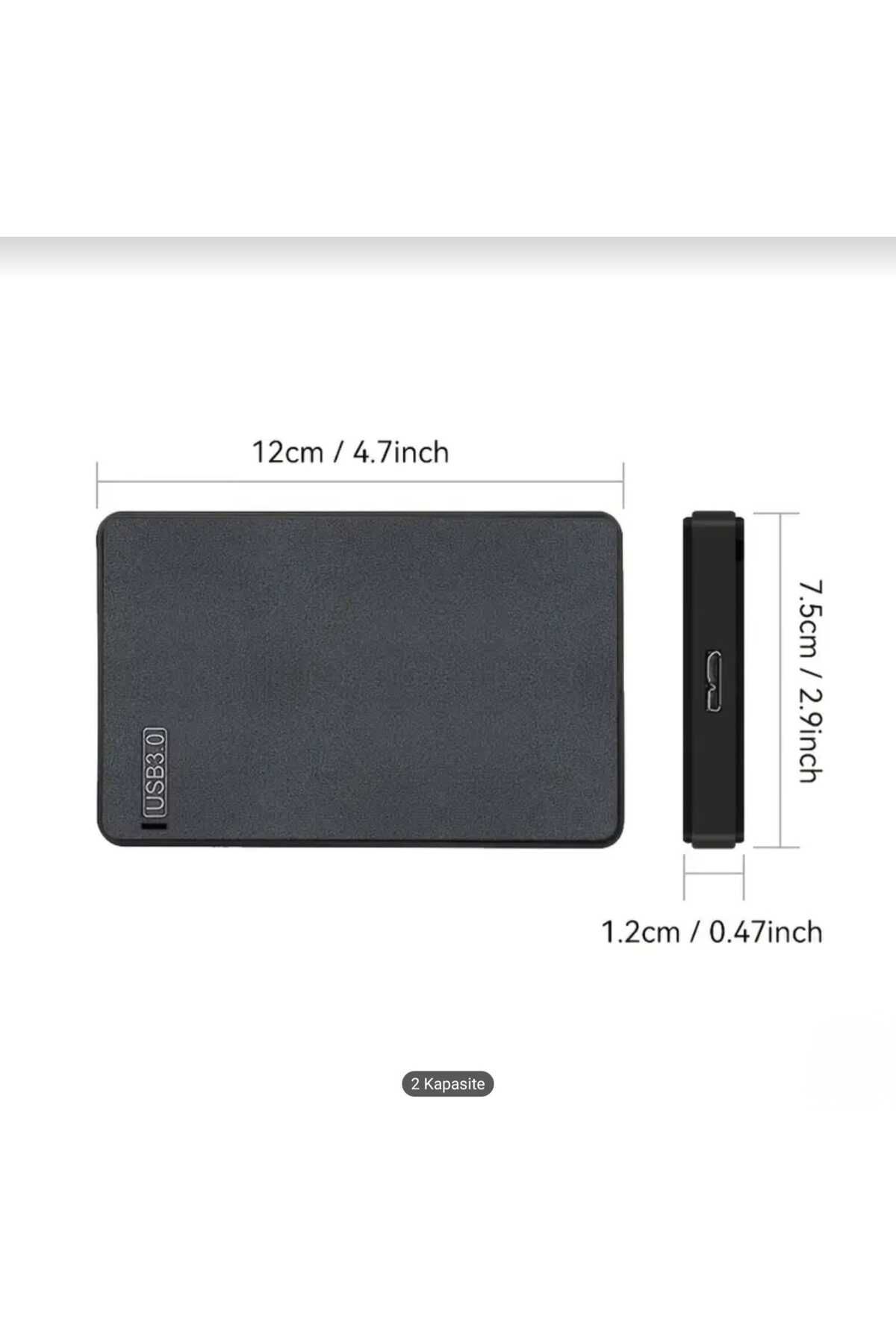 asc aksesuar 500GB USB 3.0 sabit disk 2.5 inç premium