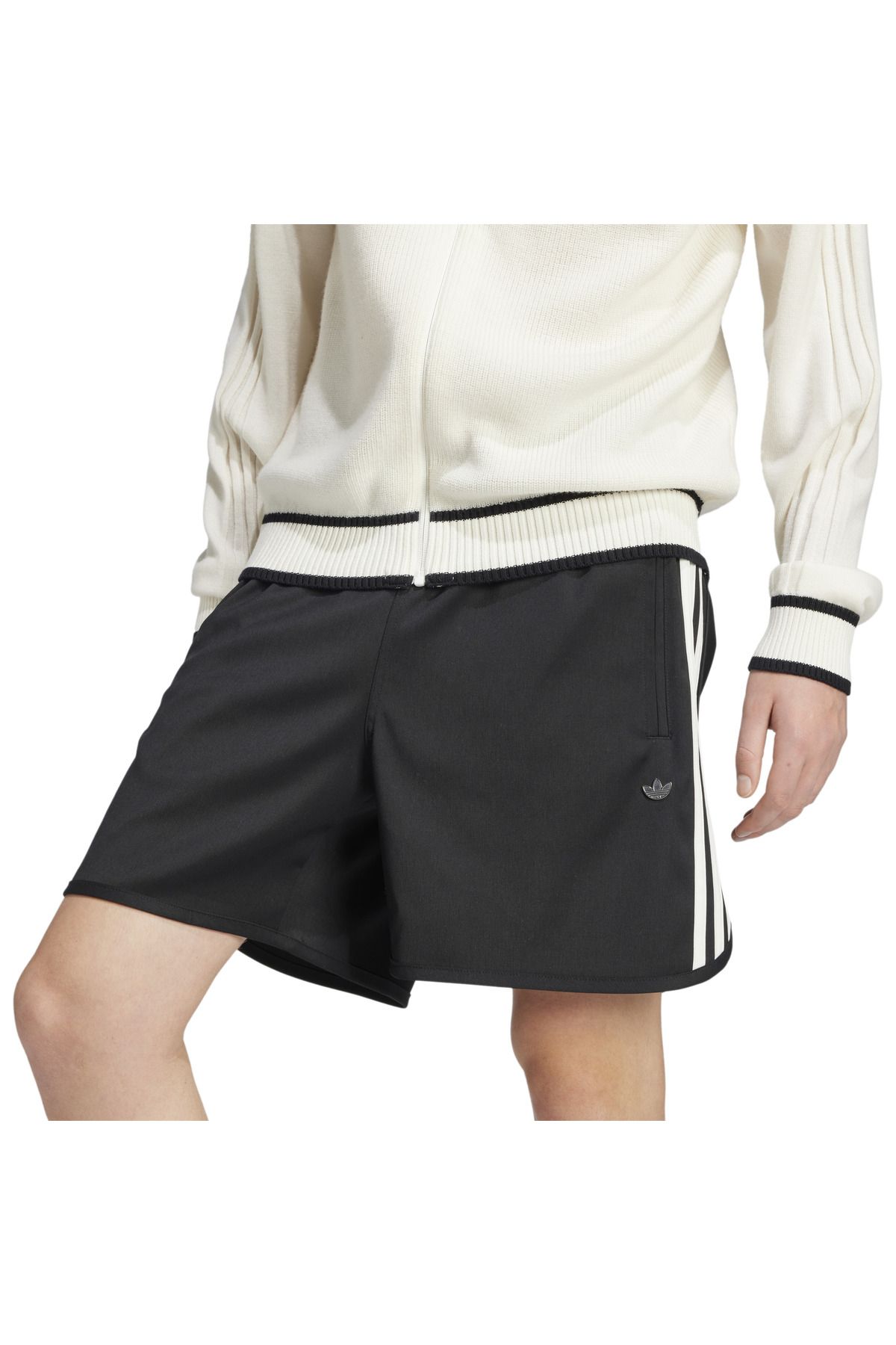 شورت ورزشی مشکی مردانه 3 نوری حق بیمه adidas