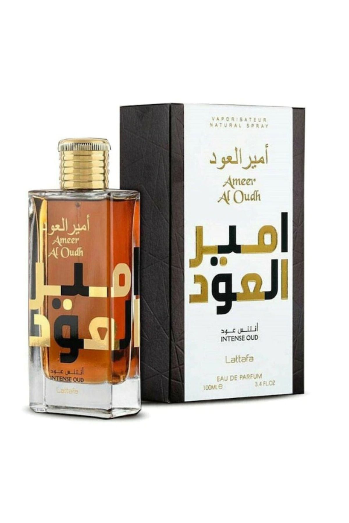 lattafa-Lattafa - Ameer al Oudh Intense Oud, apa de parfum, unisex, 100 ml 1