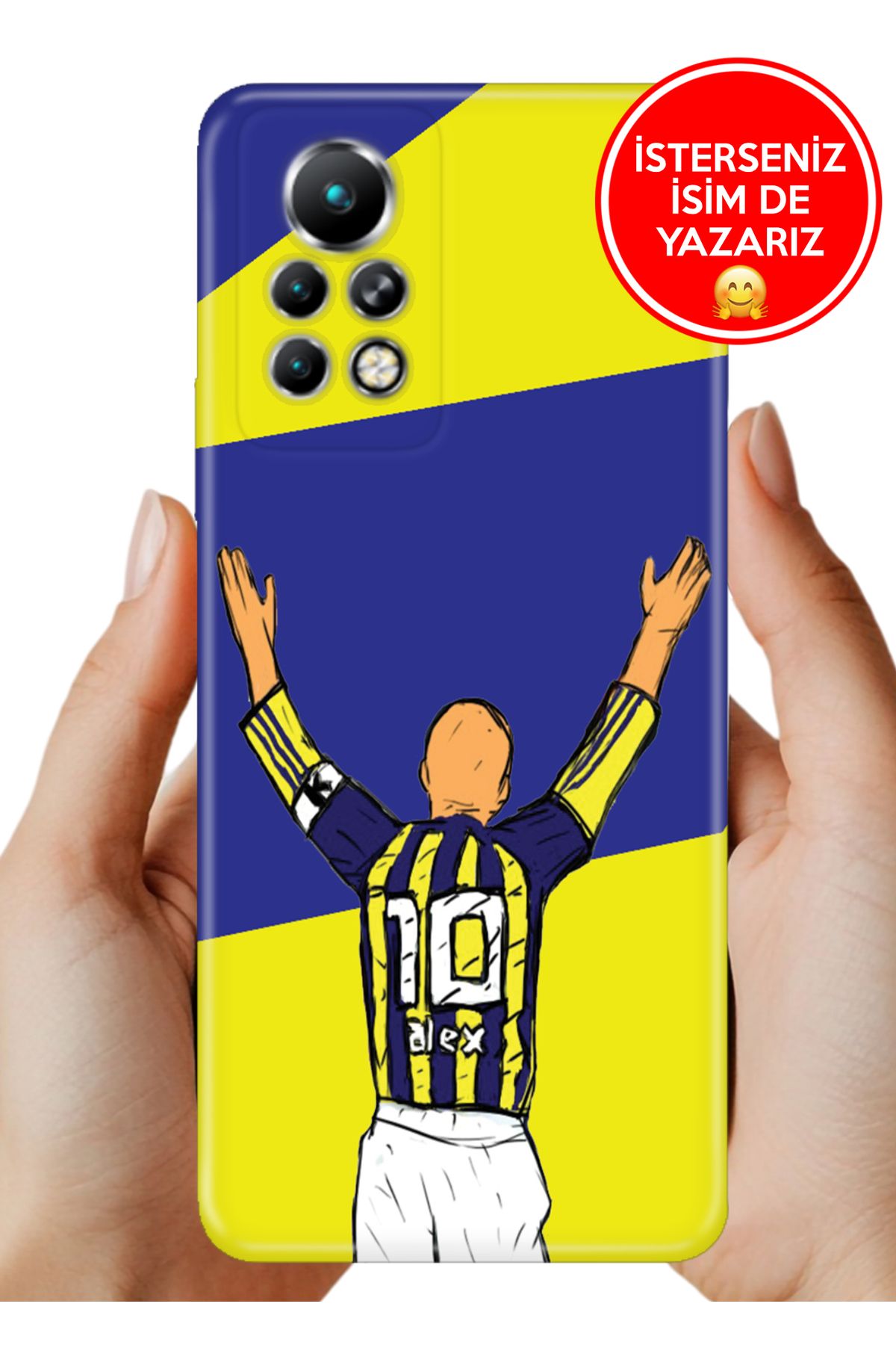 Cekuonline İnfinix Note 11 Pro Kılıf Desenli Baskılı Kamera Korumalı ZRR Silikon Alex