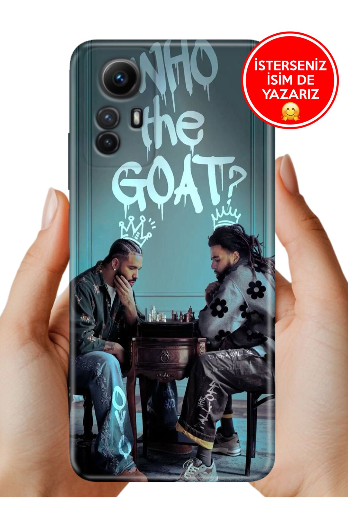 Cekuonline Xiaomi Redmi Note 12s Kılıf Goat 303