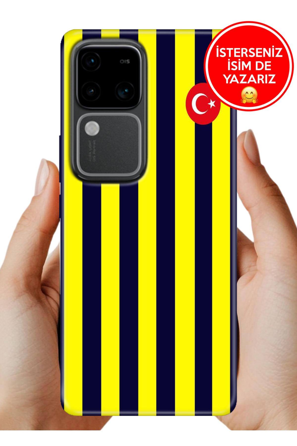 Cekuonline Vivo V30 Kılıf FullCover Resimli Desenli Silikon Çubuklu-Forma