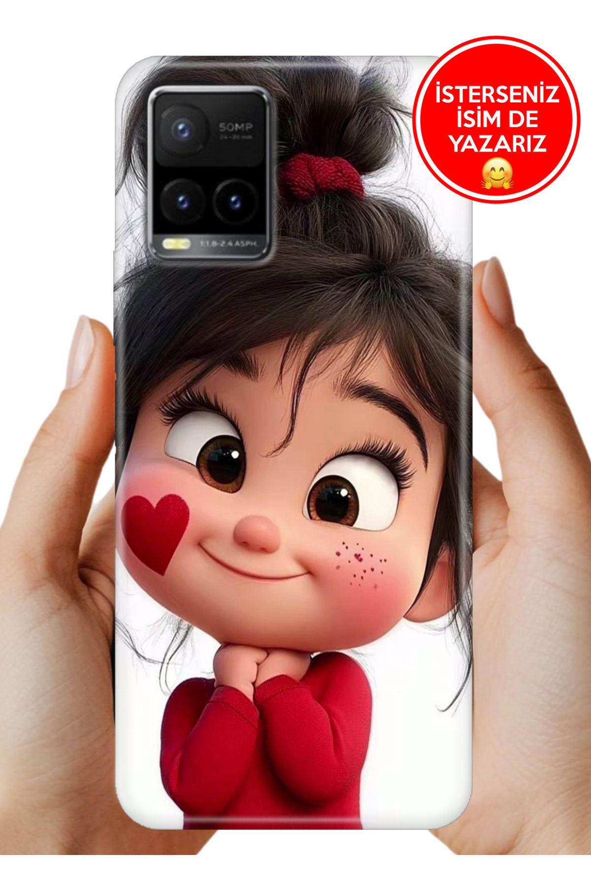 Cekuonline Vivo Y32 / Y33S Uyumlu Kılıf Kamera Koruma Vip-Seri Esnek Silikon Minnosh