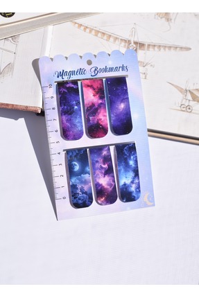 GÖKÇETasarım Mıknatıslı Kitap Ayracı 6'lı Set