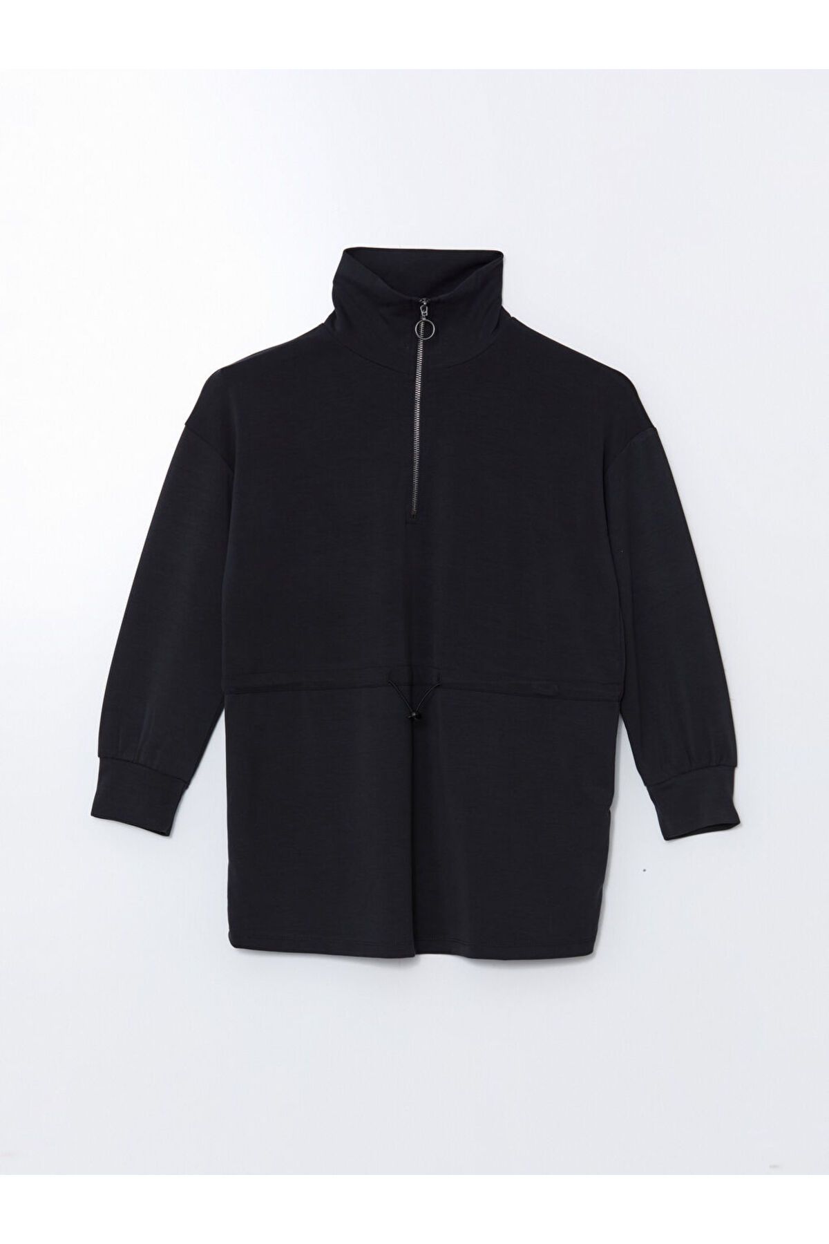 LC Waikiki-LCW Modest Modal Blended Oversize Hanorac pentru femei Tunica 5