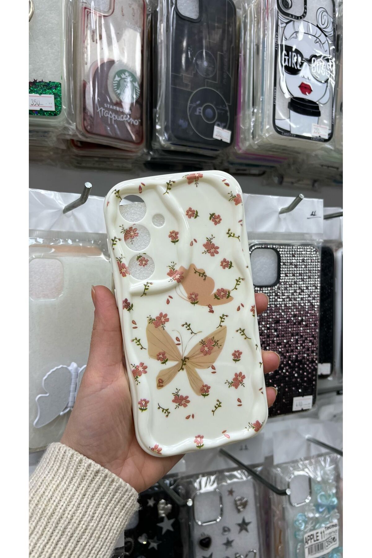 TECNOTREND GALAXY S24 FE SANATSAL KOLAJ DESENLİ SİLİKON KILIF