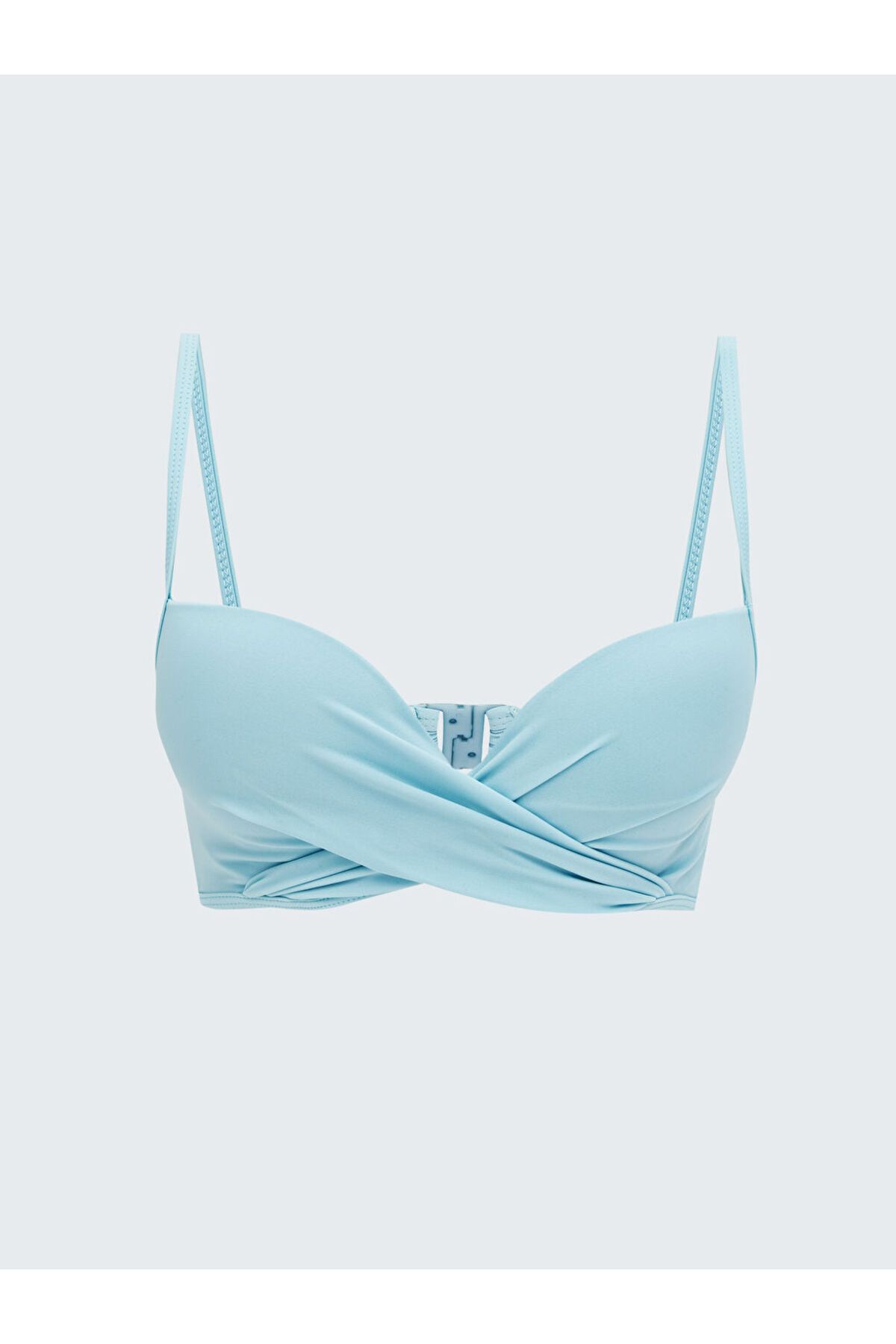 LC Waikiki LCW Dikişli Pedli Büzgü Detaylı Kadın Bikini Üst