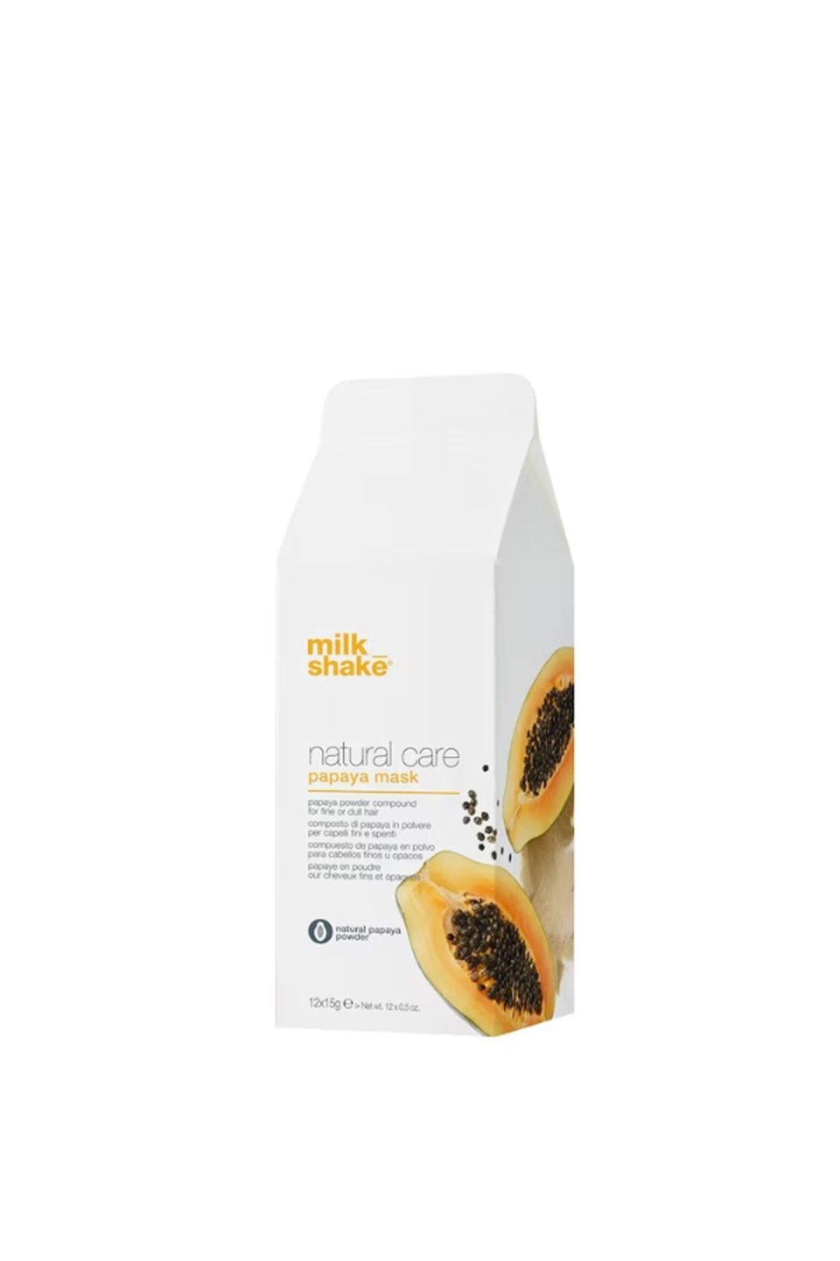 Milkshake-Milk Shake Natural Care Papaya Hair Mask, 12x15gr 1