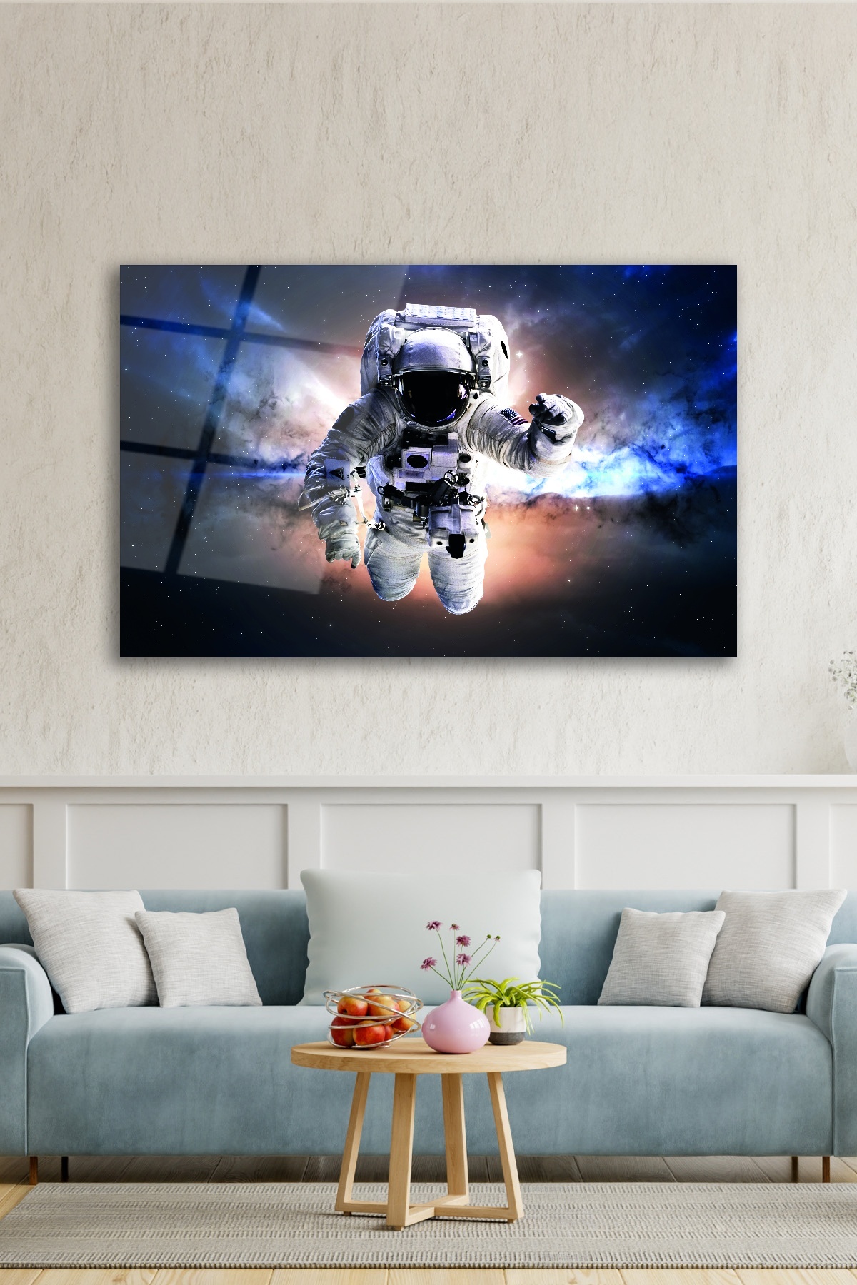Astronot Cam Tablo görsel 4