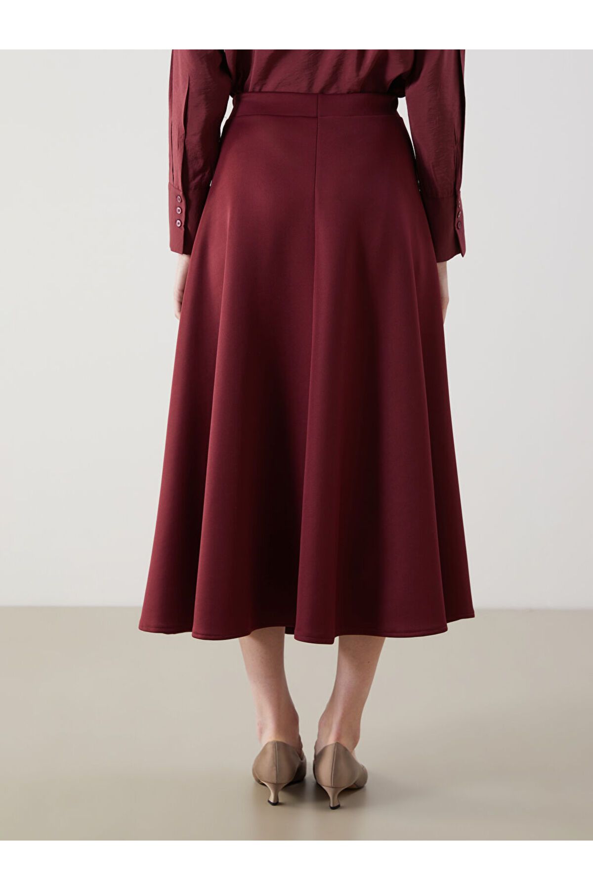 LC Waikiki-A-Line Skirt with Elastic Waist 4