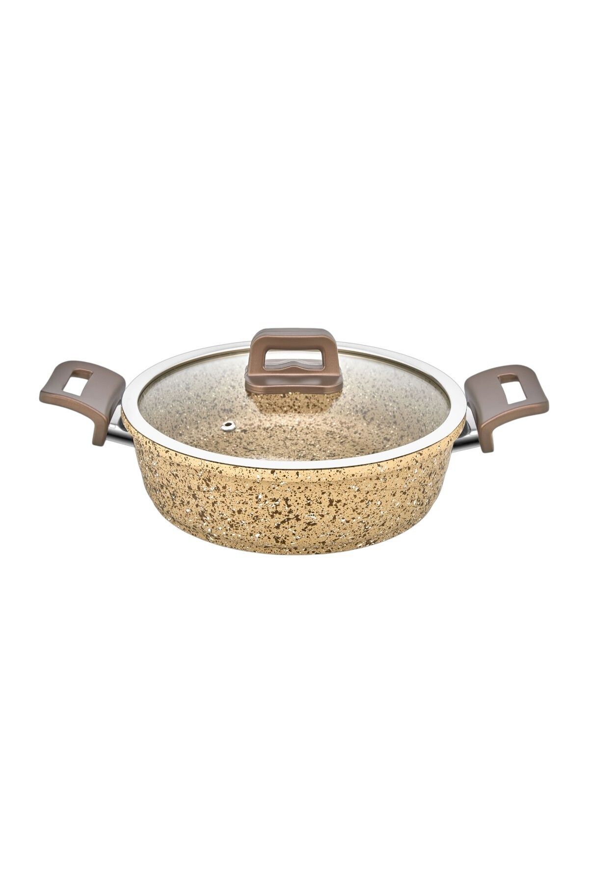 FİTHOME-Beige Rice Pot - Fireproof Cast Granite 4