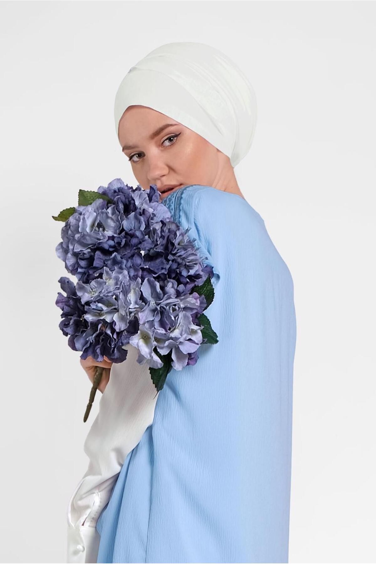 تونیک دونفره گلدوزی شده روی شانه پارت 4475 Alvina
