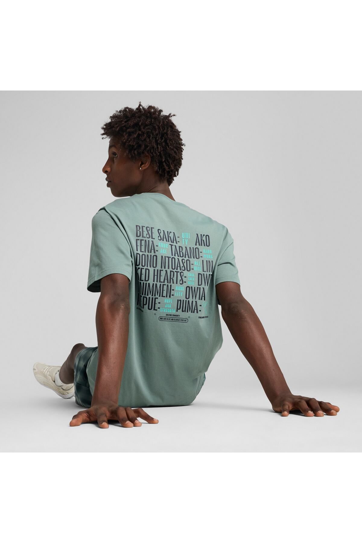 Puma-طريق إلى قيم الوحدة تي شيرت رجالي برسومات 2