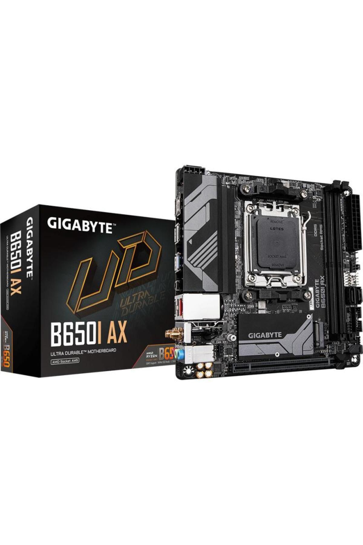 Gigabyte-Placa de baza GIGABYTE B650I AX, DDR5, AM5, AMD B650, mITX 5