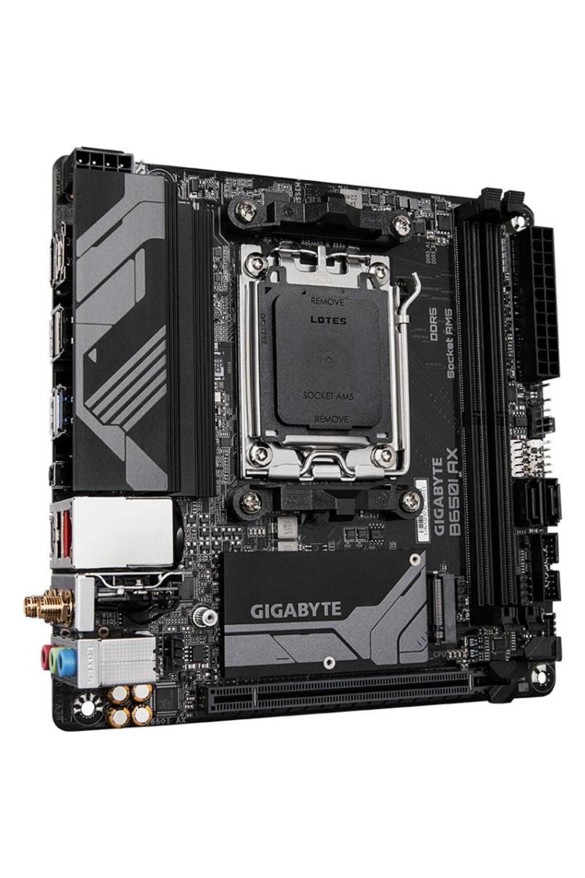 Gigabyte-Placa de baza GIGABYTE B650I AX, DDR5, AM5, AMD B650, mITX 4