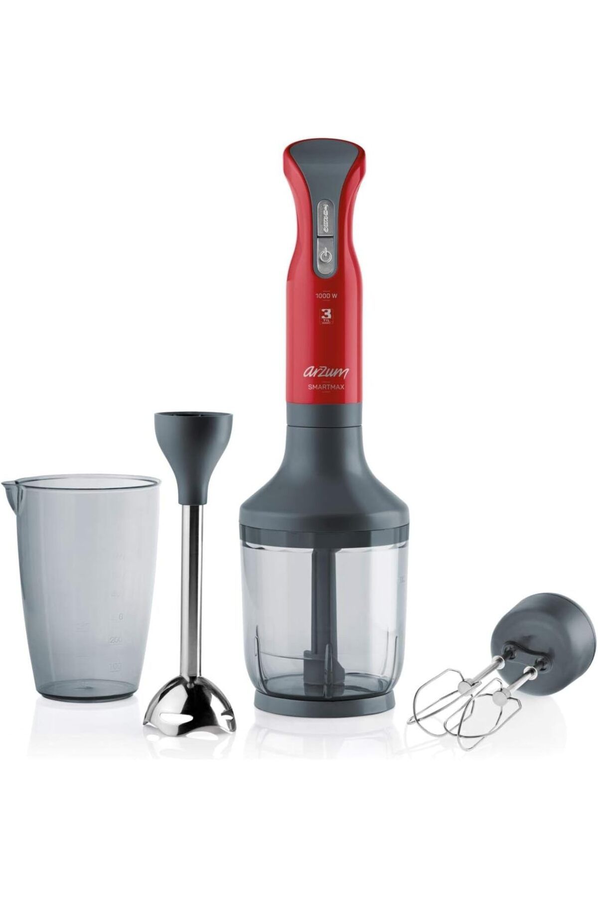 MCreative AR1025 Blender Seti, Kırmızı