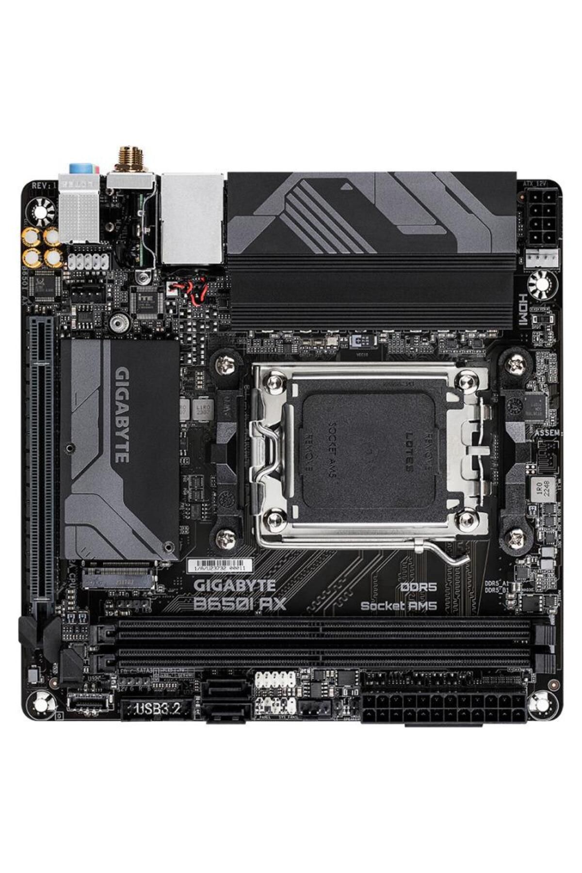 Gigabyte-Placa de baza GIGABYTE B650I AX, DDR5, AM5, AMD B650, mITX 3