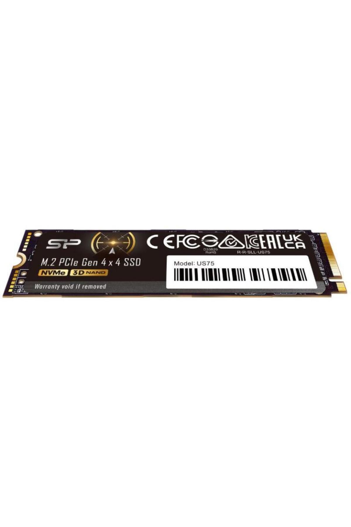 Silicon Power-SSD Silicon Power US75, 2TB, M.2 2280, PCI Express 4.0 x4 , NVMe 1.4 2