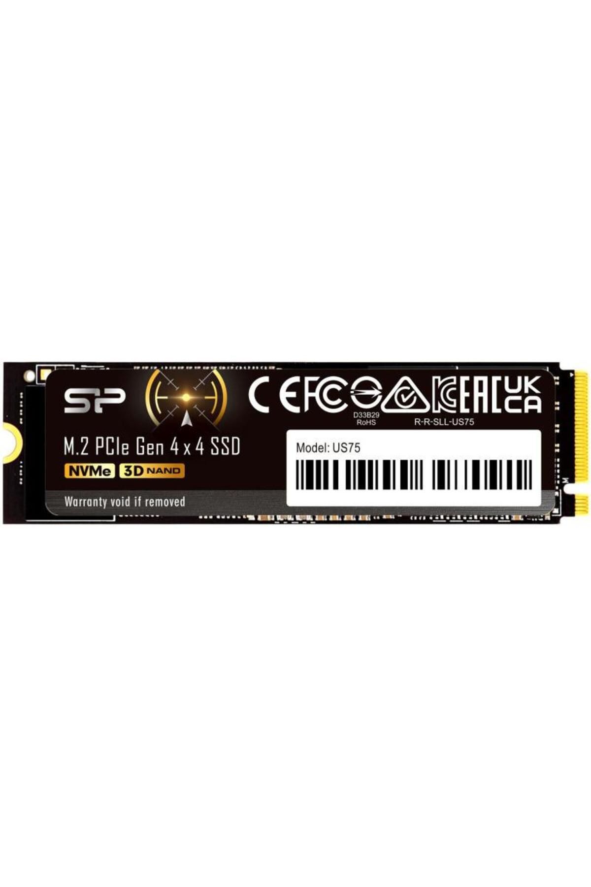 Silicon Power-SSD Silicon Power US75, 2TB, M.2 2280, PCI Express 4.0 x4 , NVMe 1.4 1