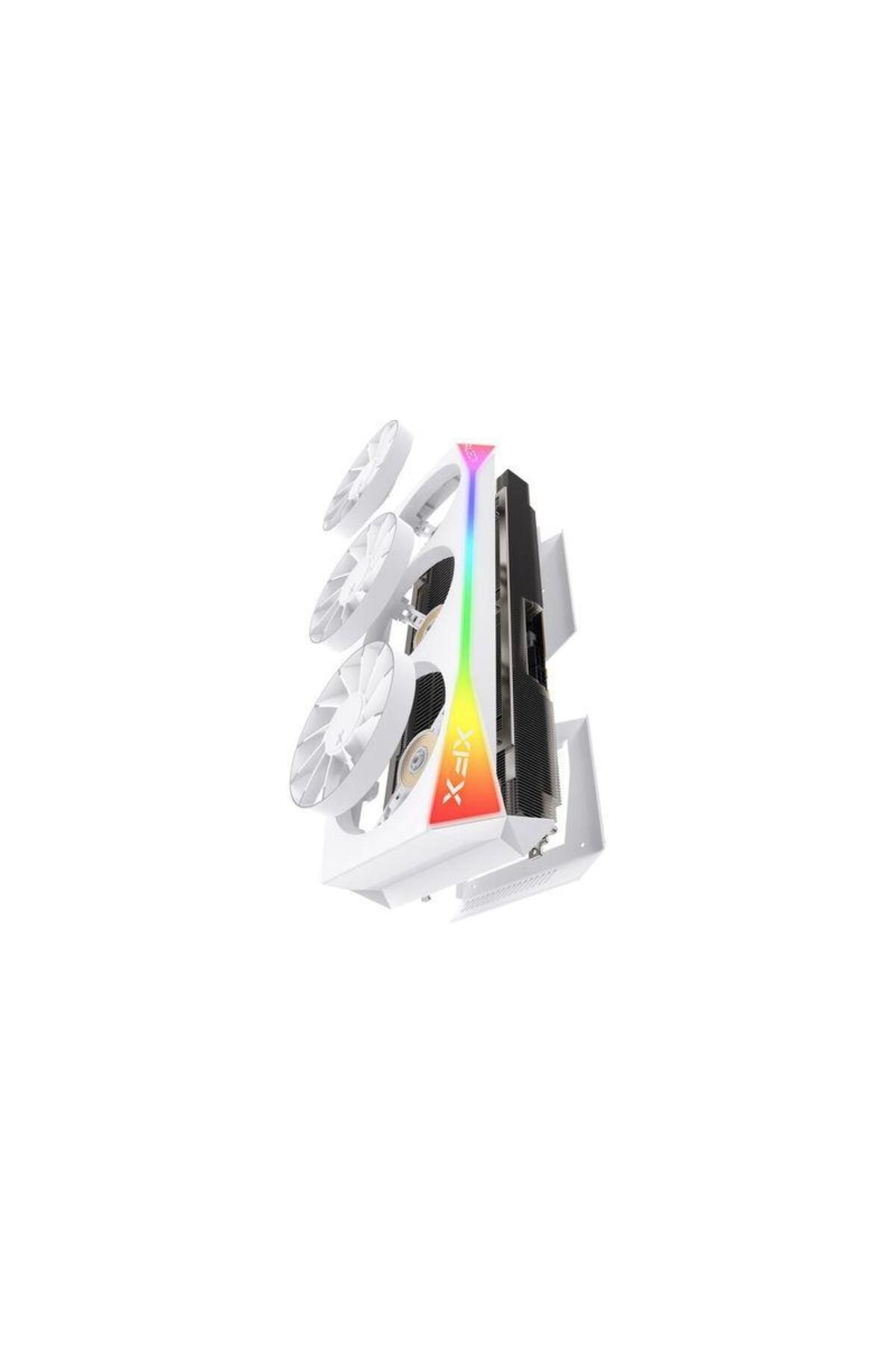 XFX-Placa video XFX Mercury AMD Radeon RX 9070XT OC White Magnetic Air Edition RGB, 16GB, GDDR6, 256-bit 2