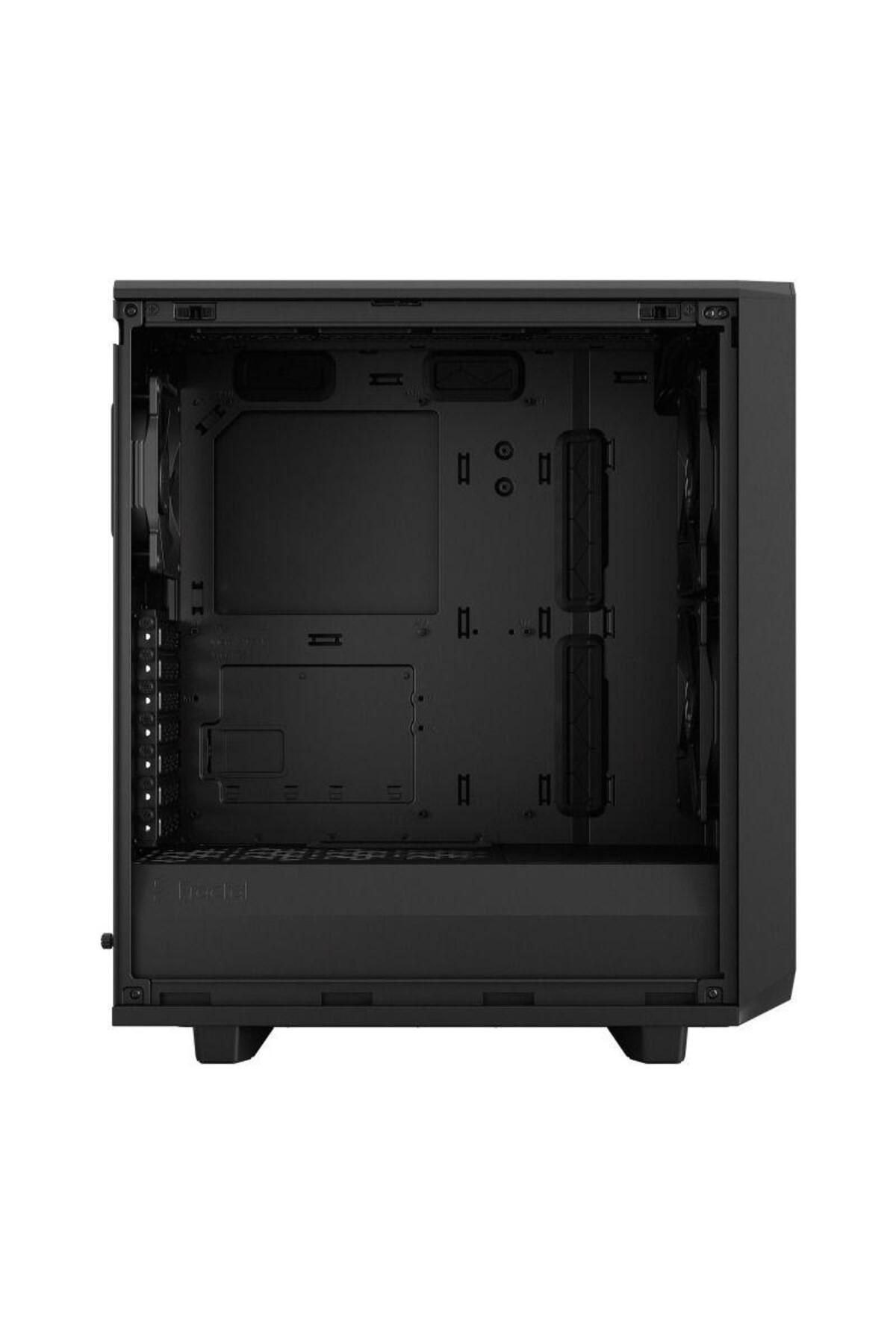 Fractal Design-Carcasa Fractal Design Meshify 2 Compact Black Solid, Middle Tower (Gri) 5