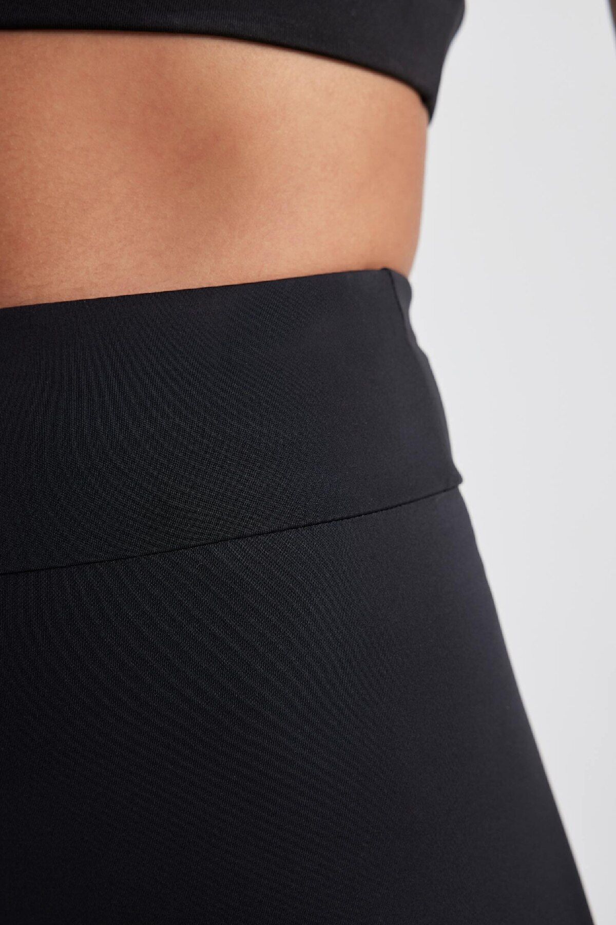 DeFacto-Hohe Taille INNEN SOĞUTTASCHEN Knöchelwickler Basic Plain Sportler Leggings W8206az23au 8