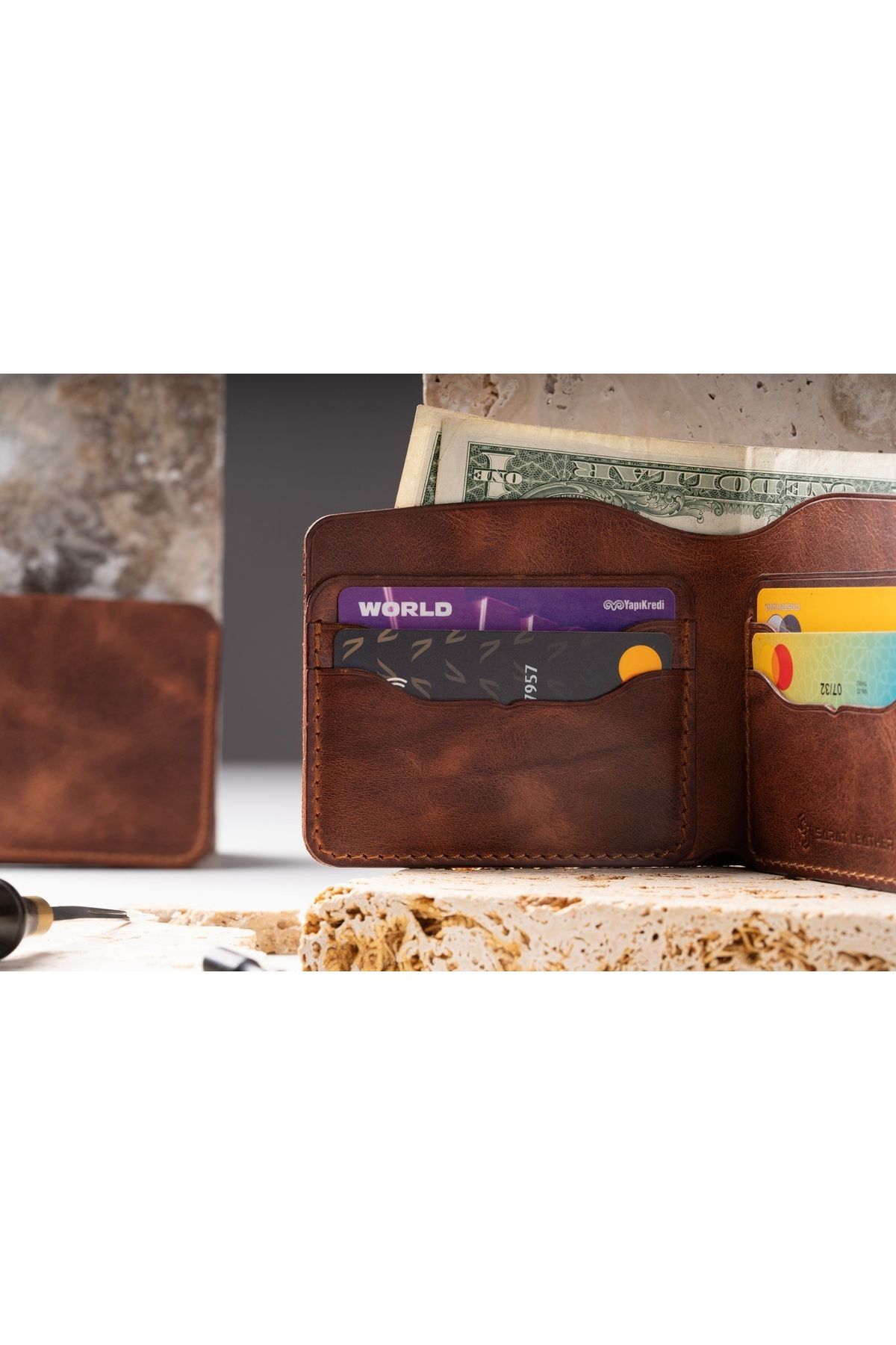 کیف پول مردانه جیب عقب saratleather