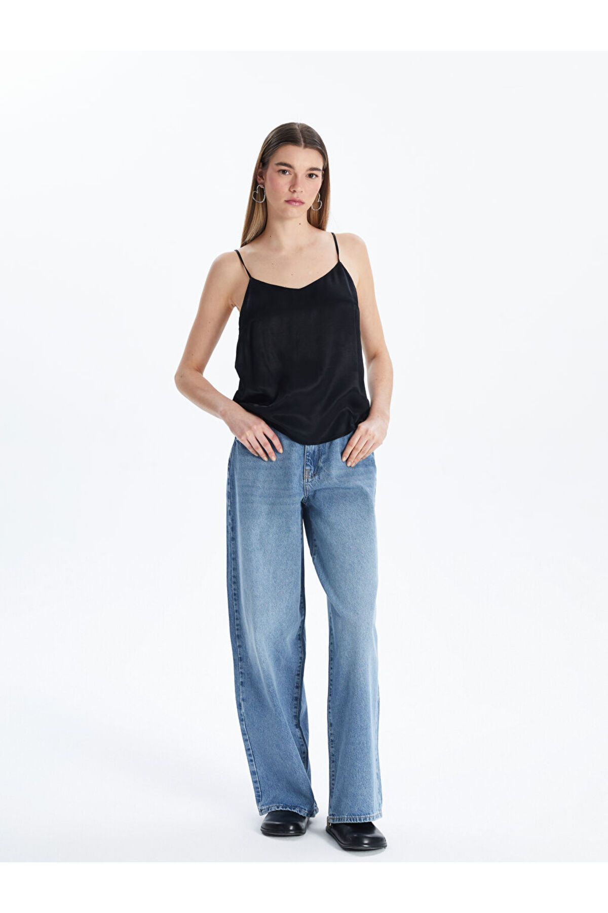 LC Waikiki Baggy Fit Kadın Jean Pantolon