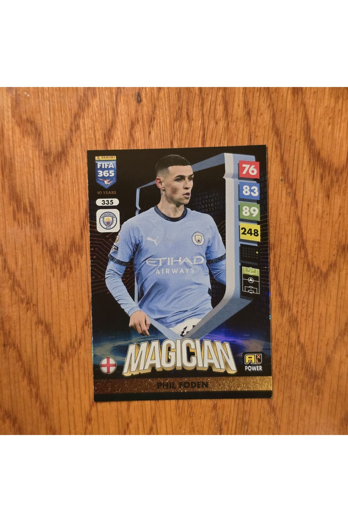 Panini FIFA 365 - Phill Foden Magician 335 Oyun Kartı
