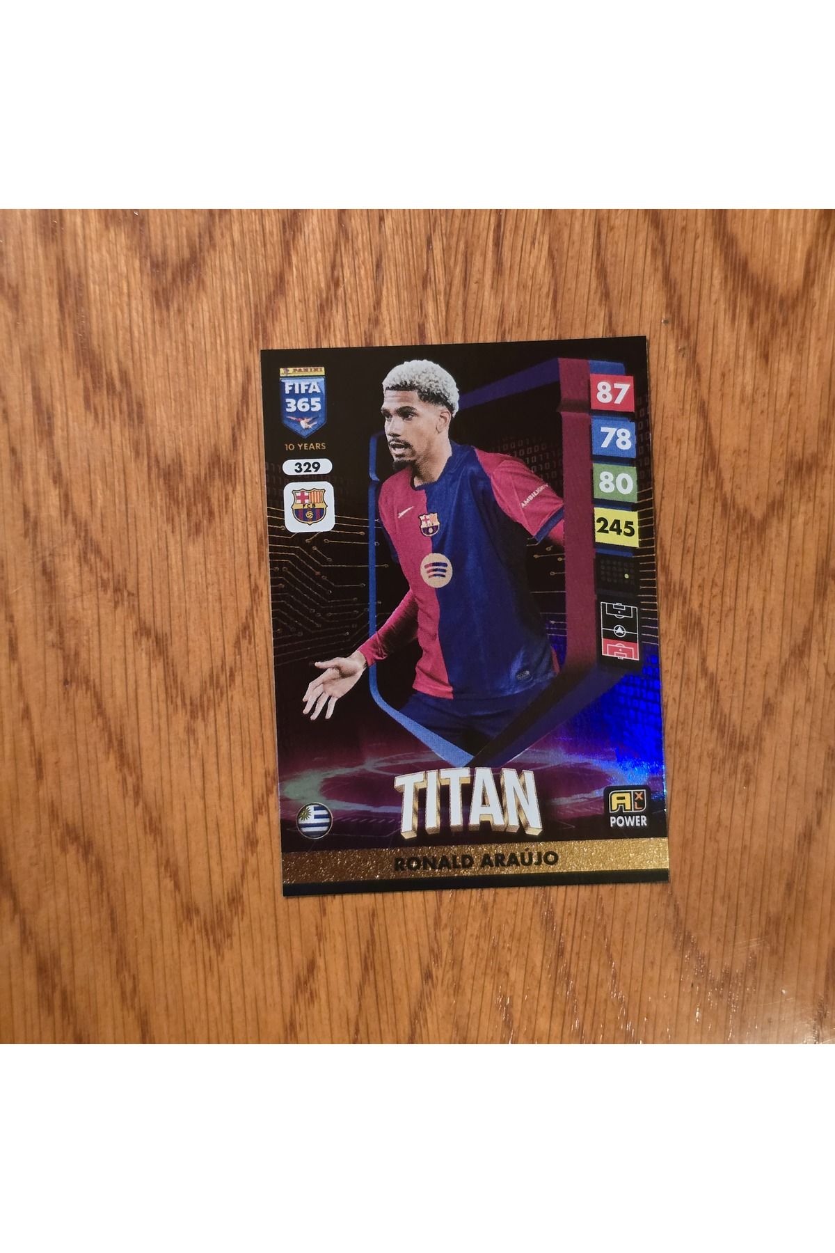 Panini FIFA 365 - Ronald Araujo Titan 329 Oyun Kartı
