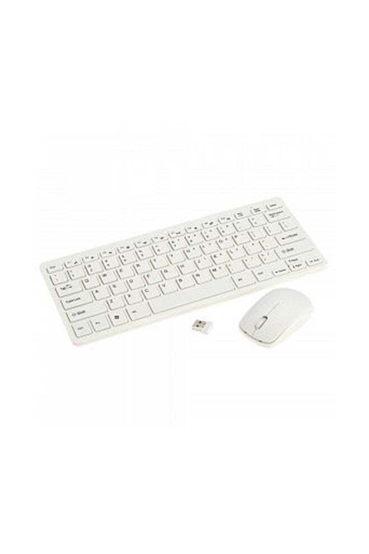 Generic-Wireless Keyboard And Mouse Set White 1
