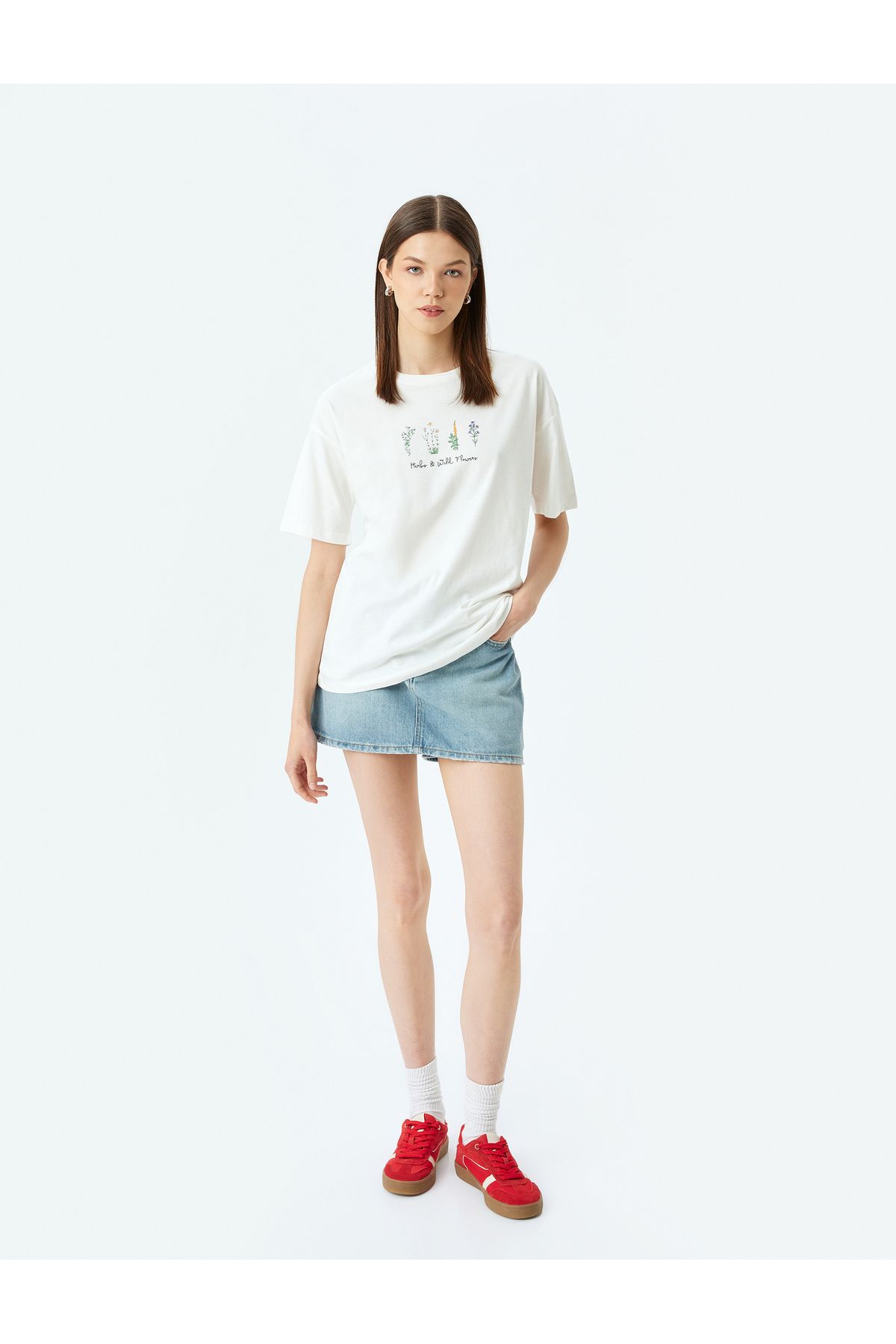 تیشرت کوتون 5SAL10094IK-Ozmarka