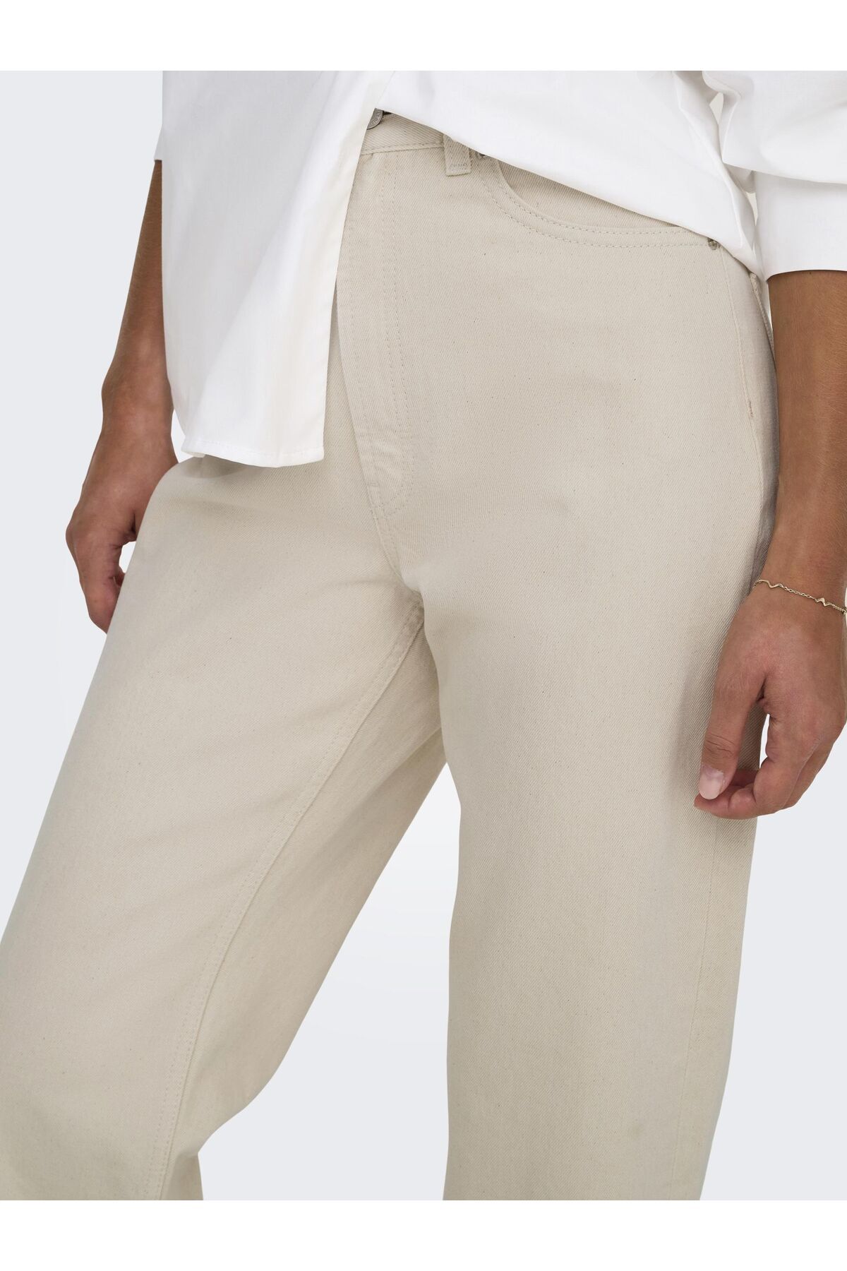 ONLY-Straight-Fit jeans ONLRILEY Hohe Taille Gerade geschnitten Jeans 6