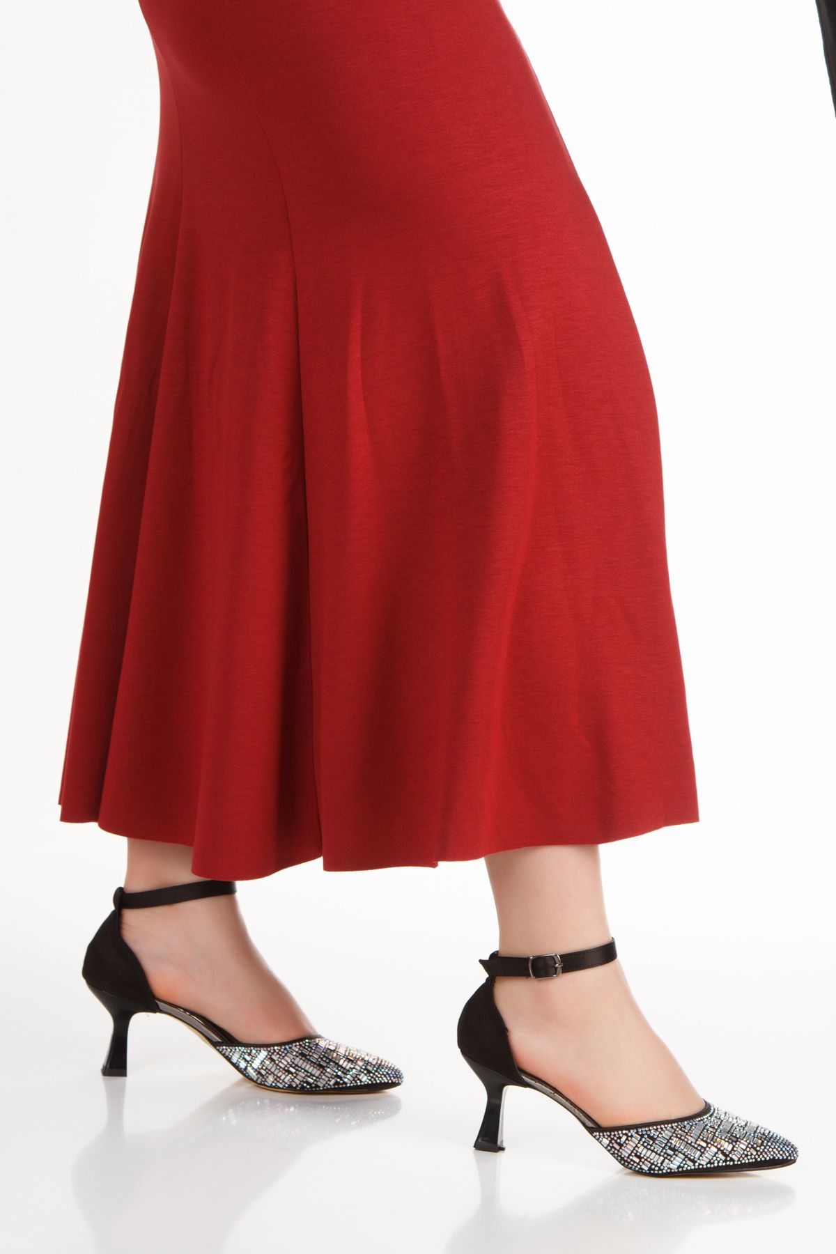 Akçetin Moda Pantofi De Rochie De Seară De Damă Stone Femeie - 37