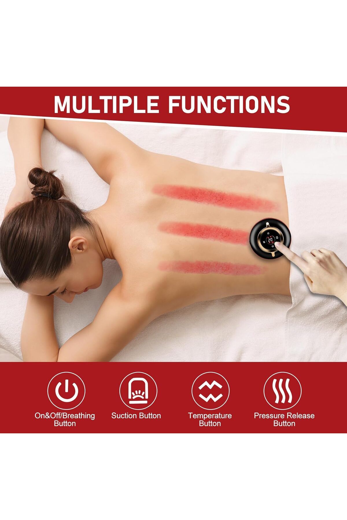 fulina-4-in-1 intelligent dynamic cupping therapy kit ,with 20 levels of temperature and suction 7